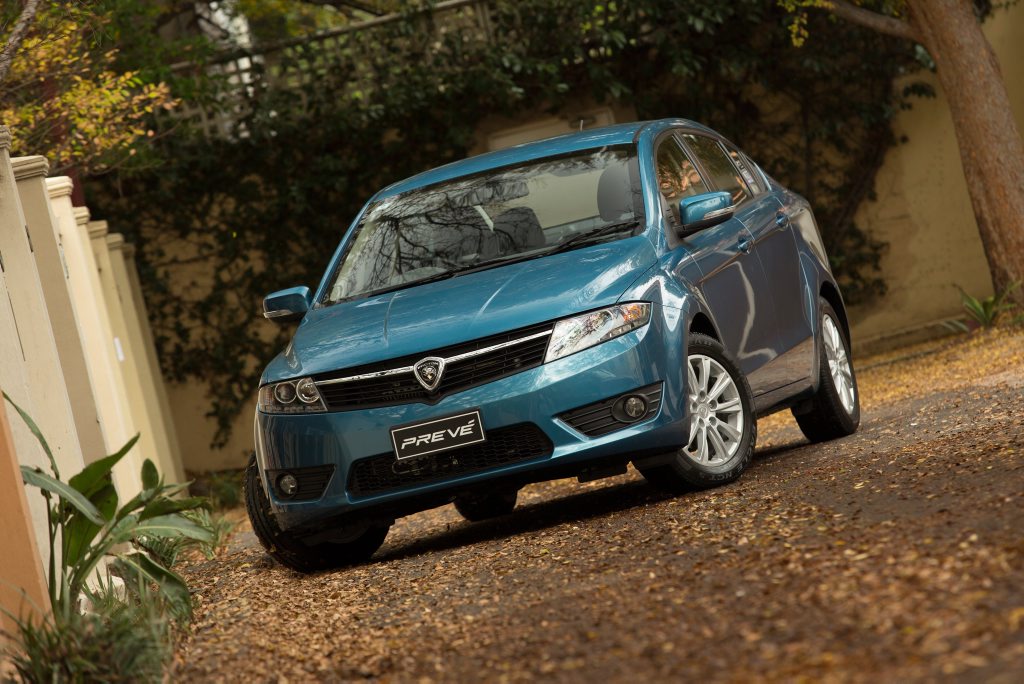 The Proton Prevé GX. The Proton Prevé GX.